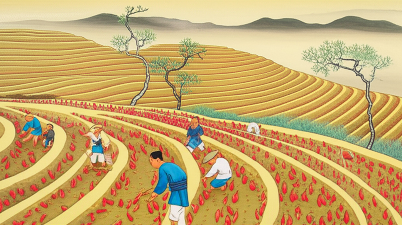 番薯與清朝的命運：一種作物如何改變帝國的興衰